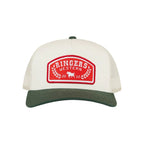 Ringers Western Wheatbelt Wool Trucker Cap (721009RW) Off White/Pine