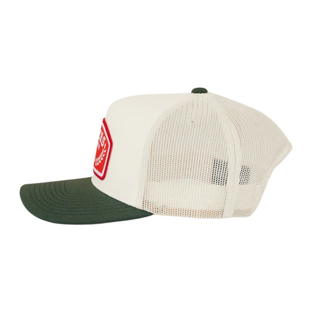 Ringers Western Wheatbelt Wool Trucker Cap (721009RW) Off White/Pine