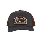 Ringers Western Wheatbelt Wool Trucker Cap (721009RW) Charcoal