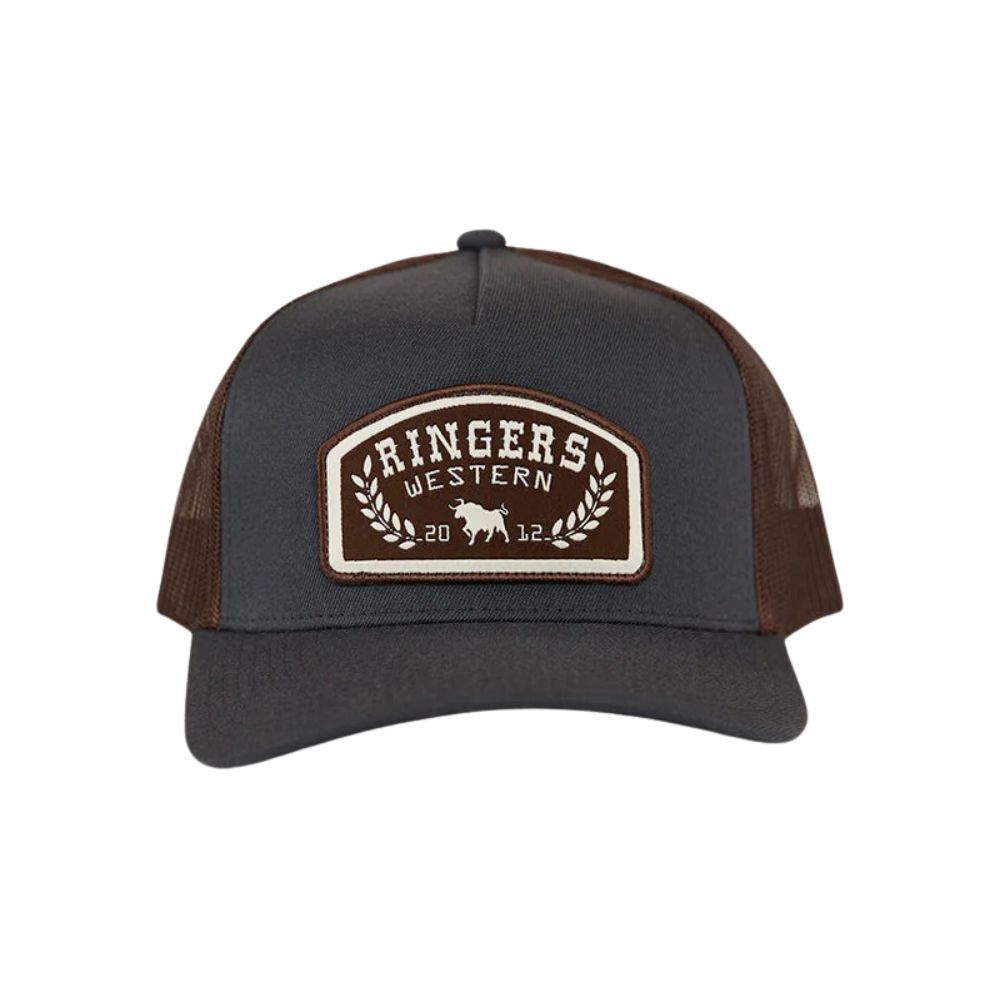 Ringers Western Wheatbelt Wool Trucker Cap (721009RW) Charcoal