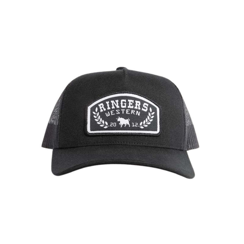 Ringers Western Wheatbelt Wool Trucker Cap (721009RW) Black