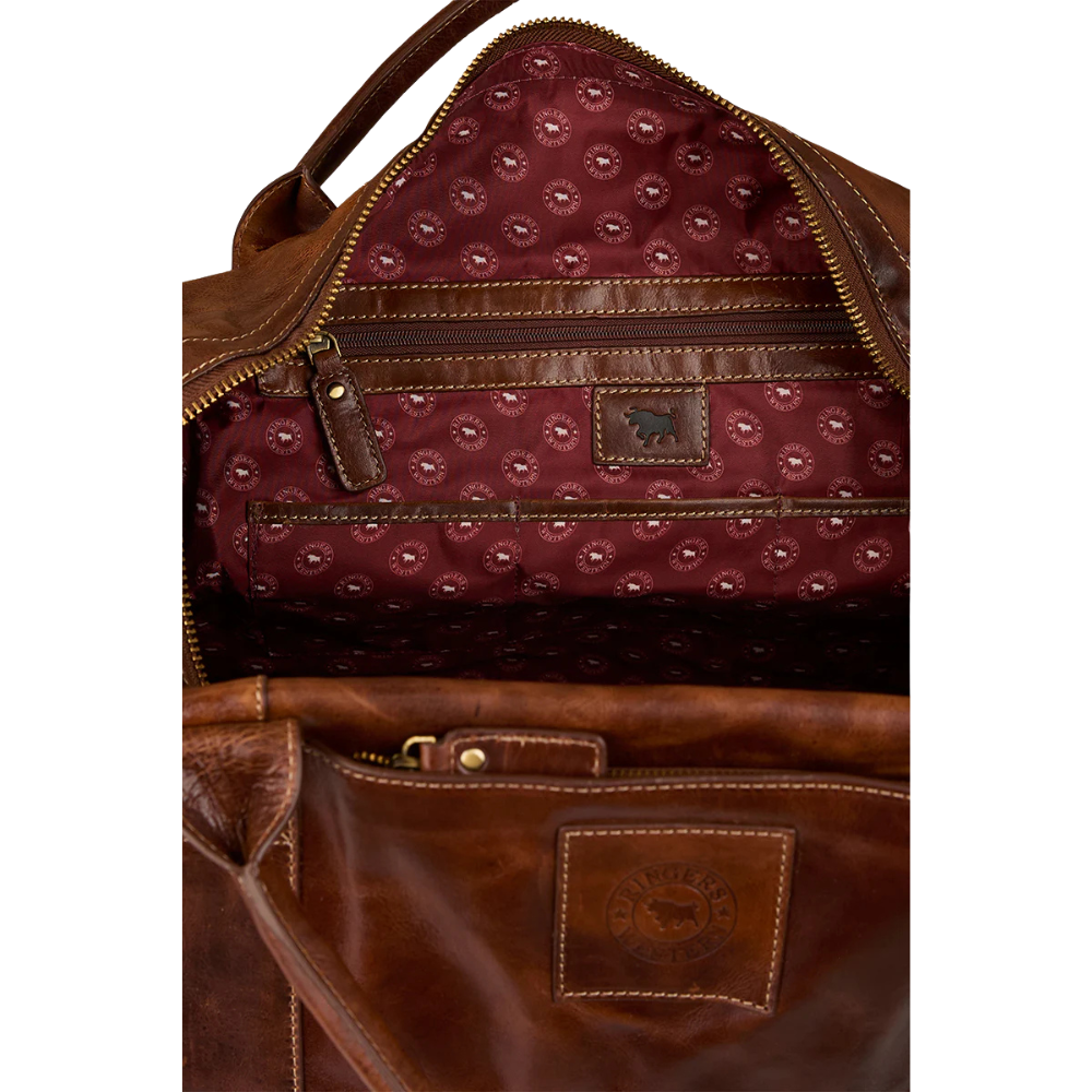 Ringers Western Toro Gino Overniter Bag (425024RW) Cognac