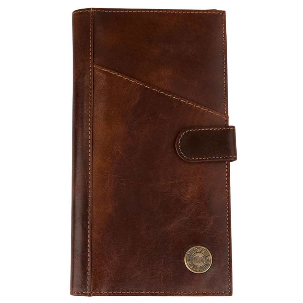 Ringers Western Toro Travello Passport Wallet (425032RW) Cognac