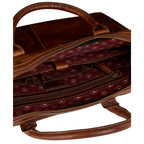 Ringers Western Toro Attache Laptop Bag (425020RW) Cognac