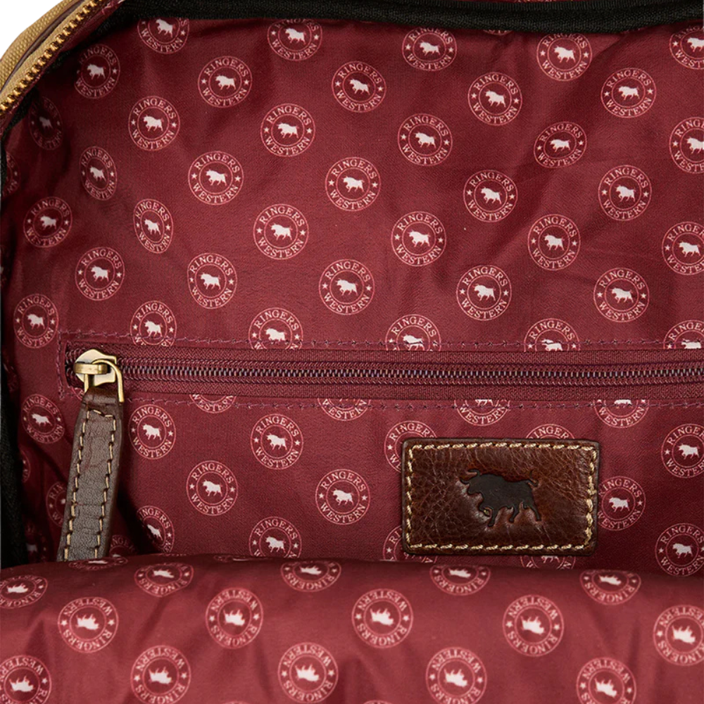 Ringers Western Waxicanvas Backpack (425015RW) Sand