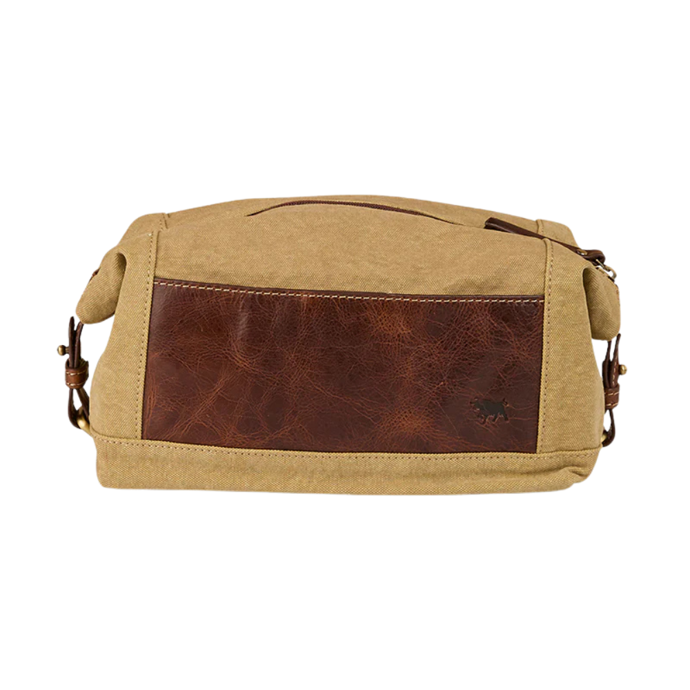 Ringers Western Waxicanvas Toiletry Bag (425037RW) Cognac