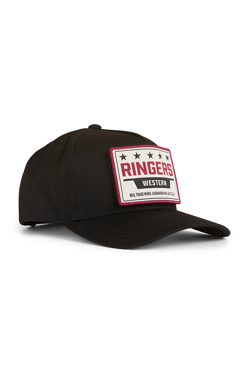 Ringers Western Switcheroo Baseball Cap (424041RW) Black OSFM