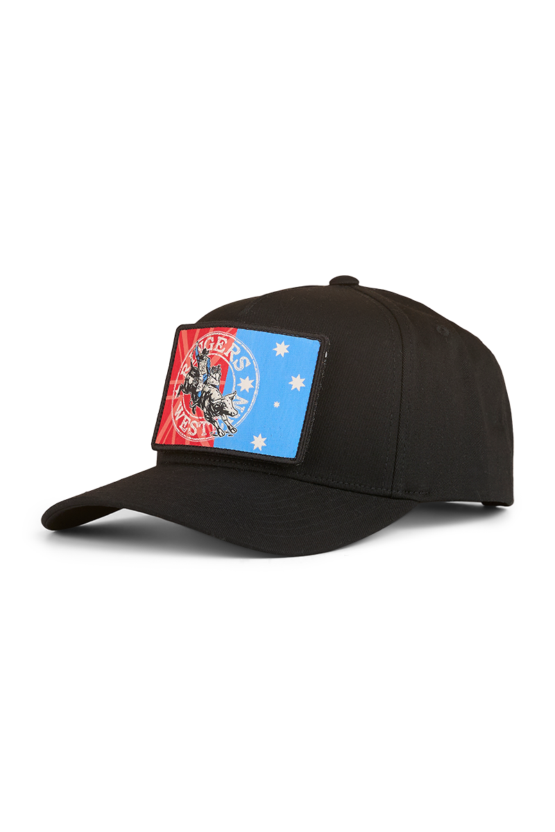 Ringers Western Switcheroo Baseball Cap (424041RW) Black OSFM