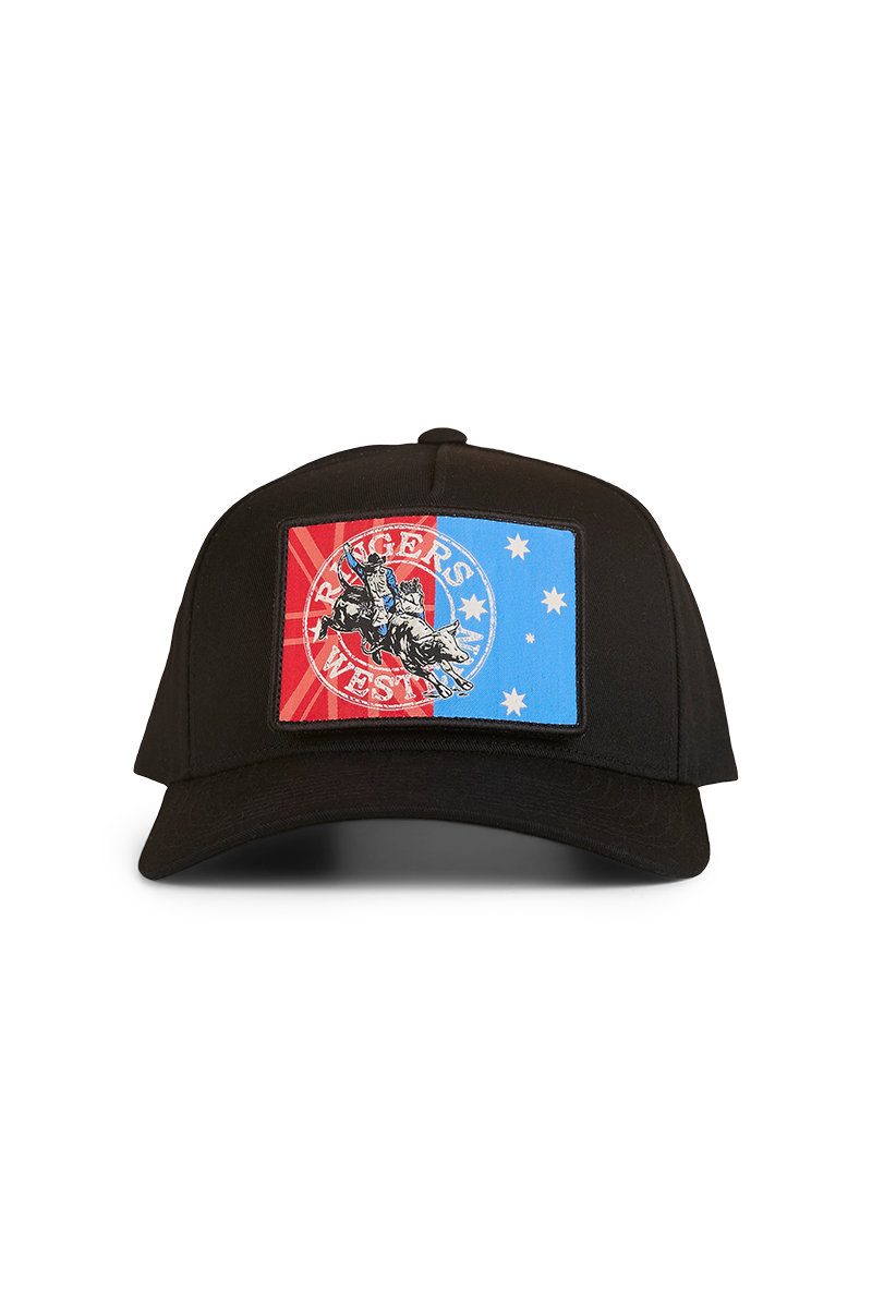 Ringers Western Switcheroo Baseball Cap (424041RW) Black OSFM