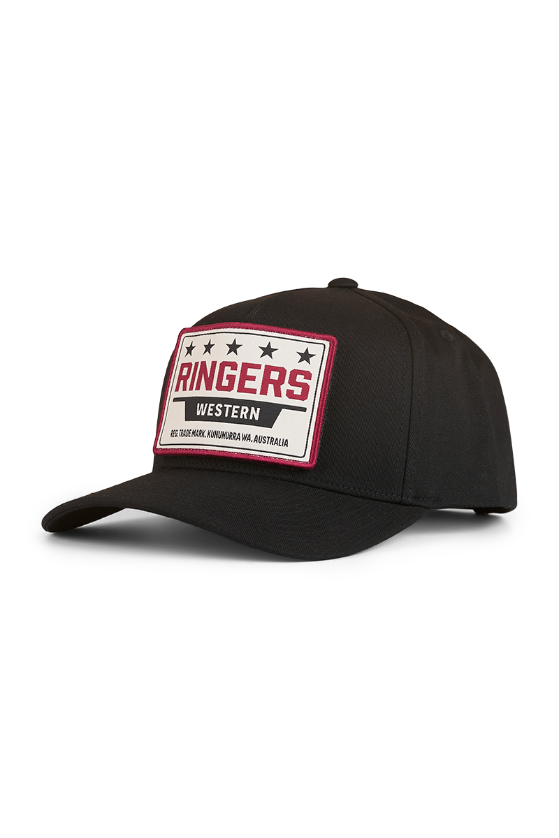 Ringers Western Switcheroo Baseball Cap (424041RW) Black OSFM