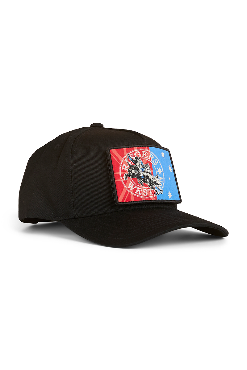 Ringers Western Switcheroo Baseball Cap (424041RW) Black OSFM