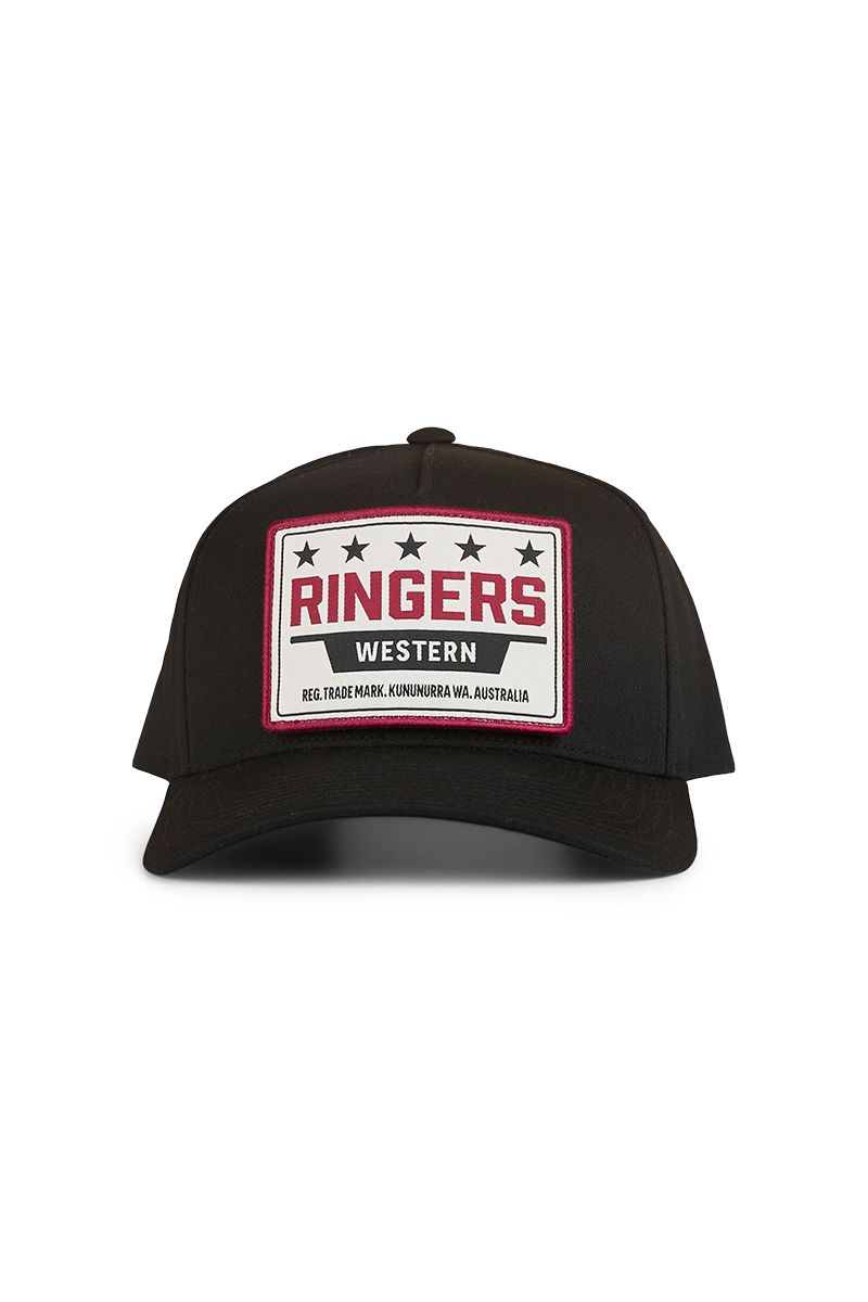 Ringers Western Switcheroo Baseball Cap (424041RW) Black OSFM