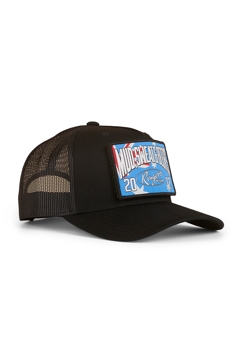Ringers Western Switcheroo Trucker Cap (424042RW) Black OSFM