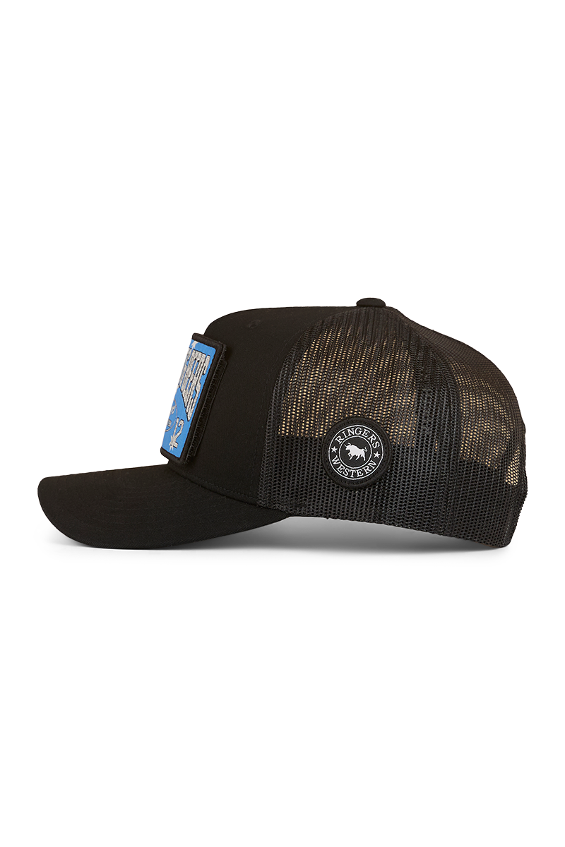Ringers Western Switcheroo Trucker Cap (424042RW) Black OSFM