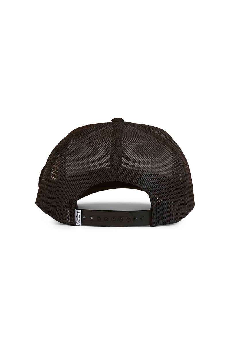 Ringers Western Switcheroo Trucker Cap (424042RW) Black OSFM
