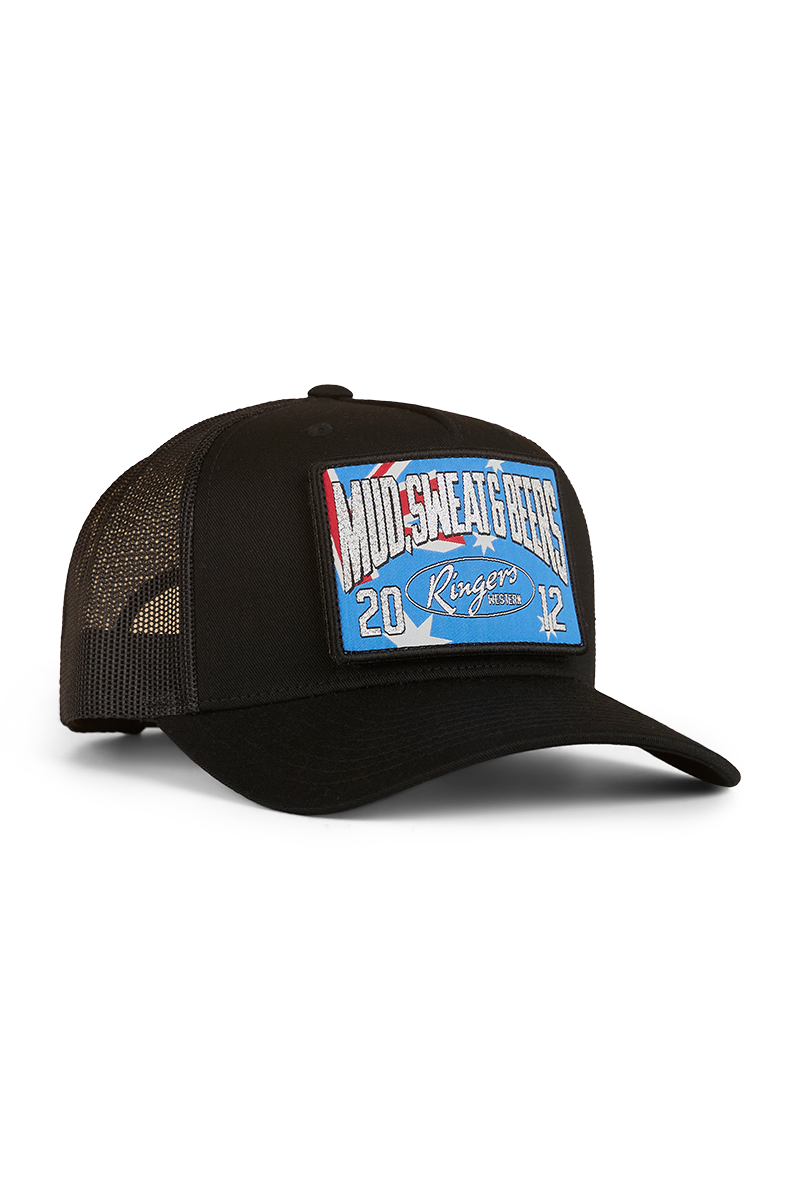 Ringers Western Switcheroo Trucker Cap (424042RW) Black OSFM
