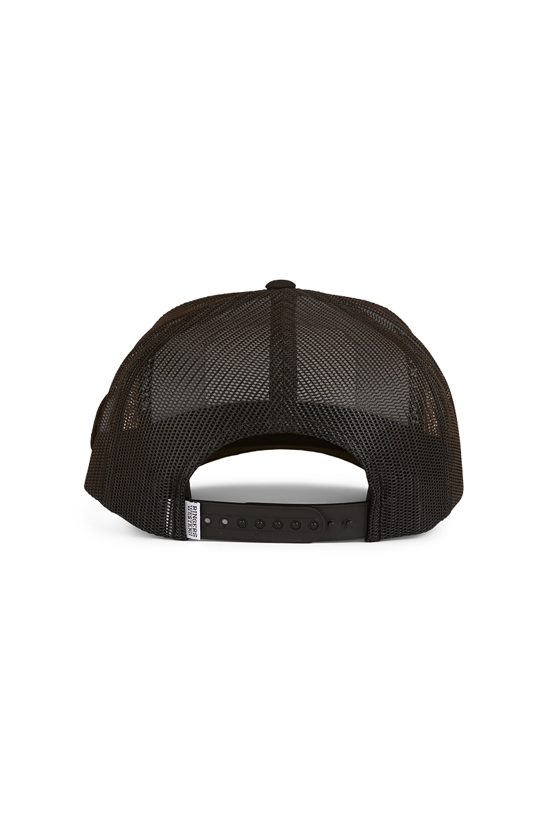 Ringers Western Switcheroo Trucker Cap (424042RW) Black OSFM