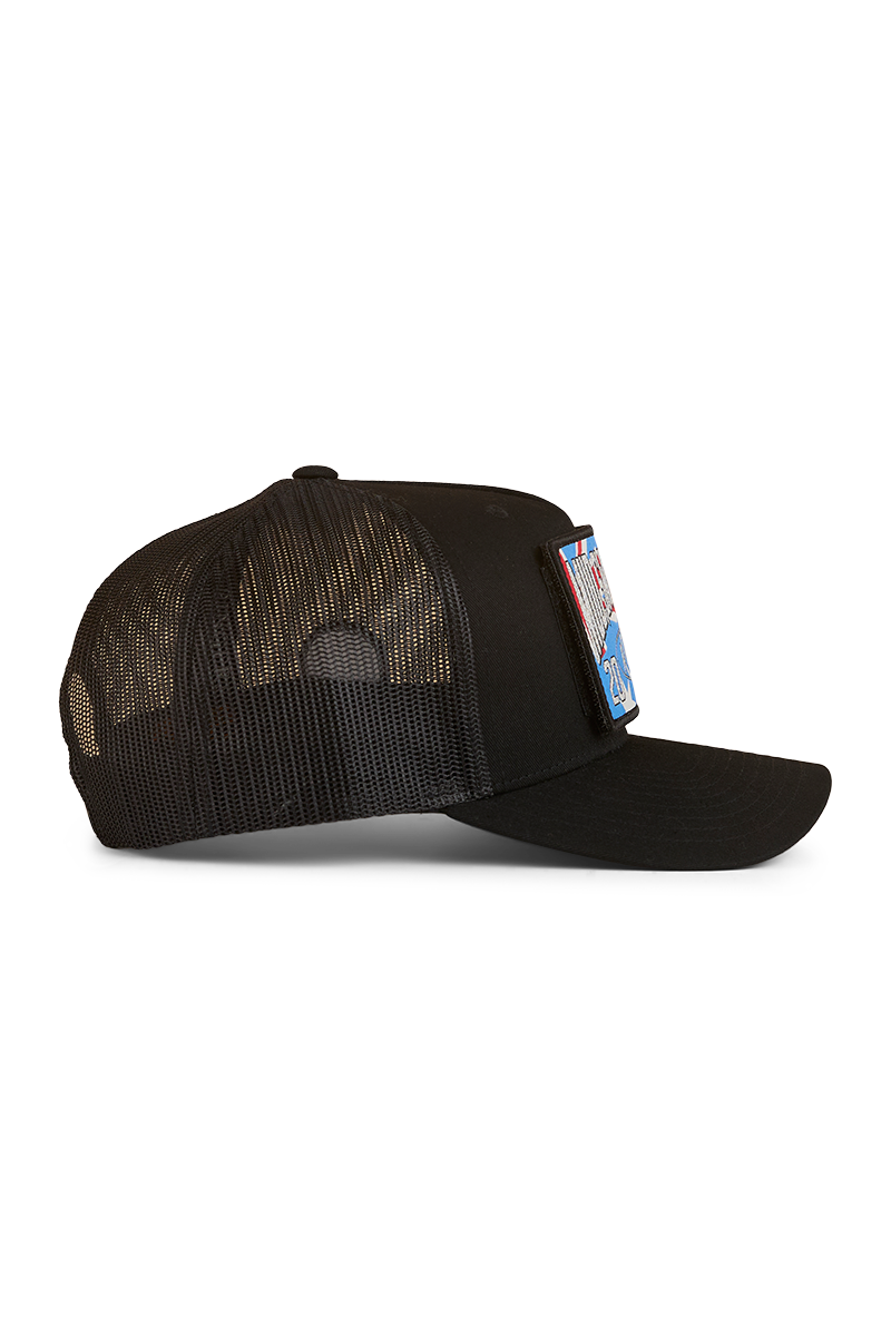 Ringers Western Switcheroo Trucker Cap (424042RW) Black OSFM