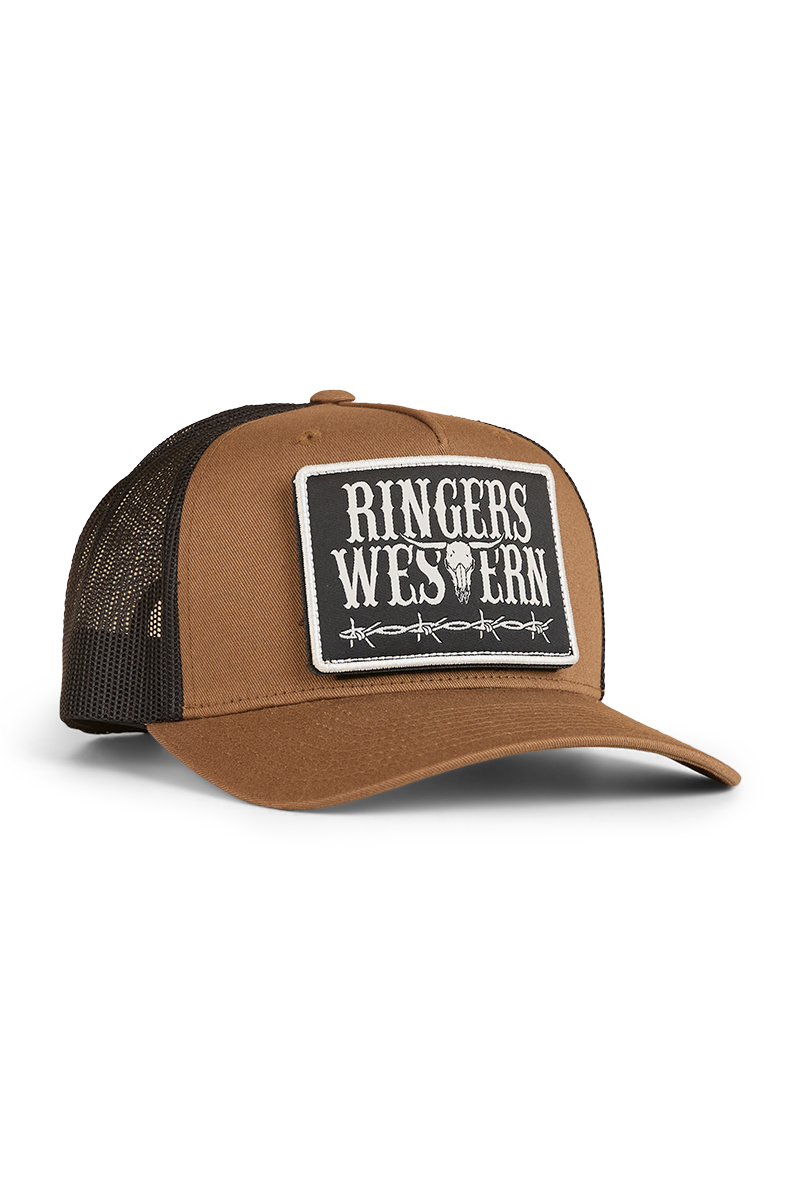 Ringers Western Switcheroo Trucker Cap (424042RW) Clay OSFM