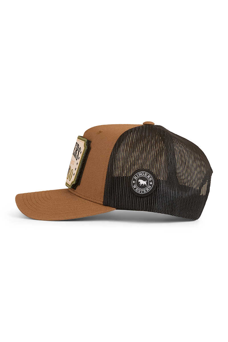 Ringers Western Switcheroo Trucker Cap (424042RW) Clay OSFM