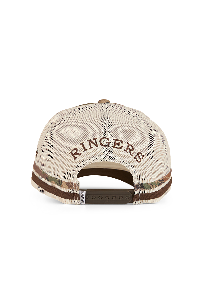 Ringers Western Shooter Deep Fit Trucker Cap (424034RW) Camo OSFM