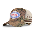 Ringers Western Shooter Deep Fit Trucker Cap (424034RW) Camo OSFM