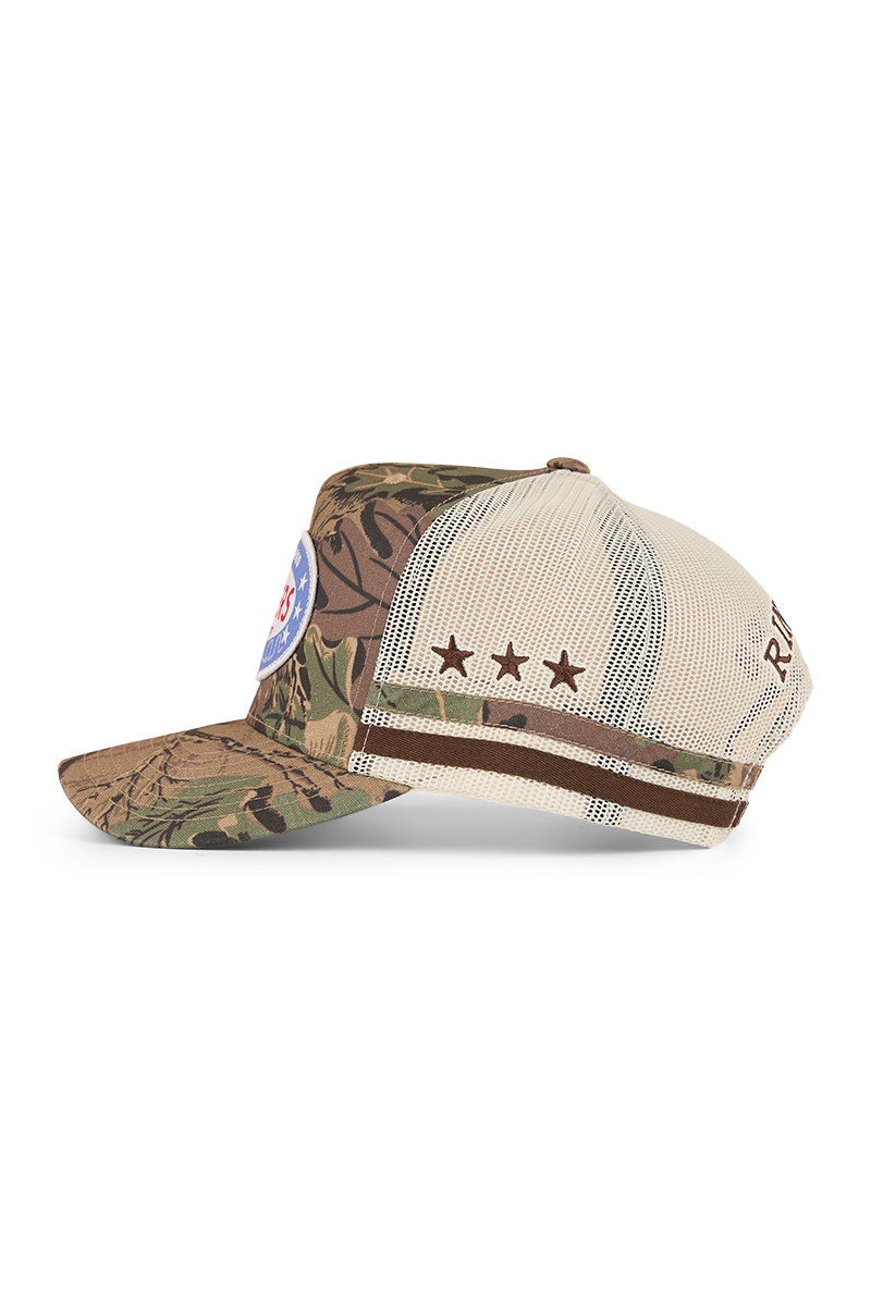 Ringers Western Shooter Deep Fit Trucker Cap (424034RW) Camo OSFM