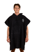 Ringers Western Adults Logo Hooded Towel (425002RW) Black