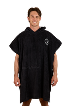 Ringers Western Adults Logo Hooded Towel (425002RW) Black