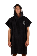 Ringers Western Adults Logo Hooded Towel (425002RW) Black