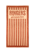 Ringers Western Oceanic Striped Cotton Towel (724051RW) Tan