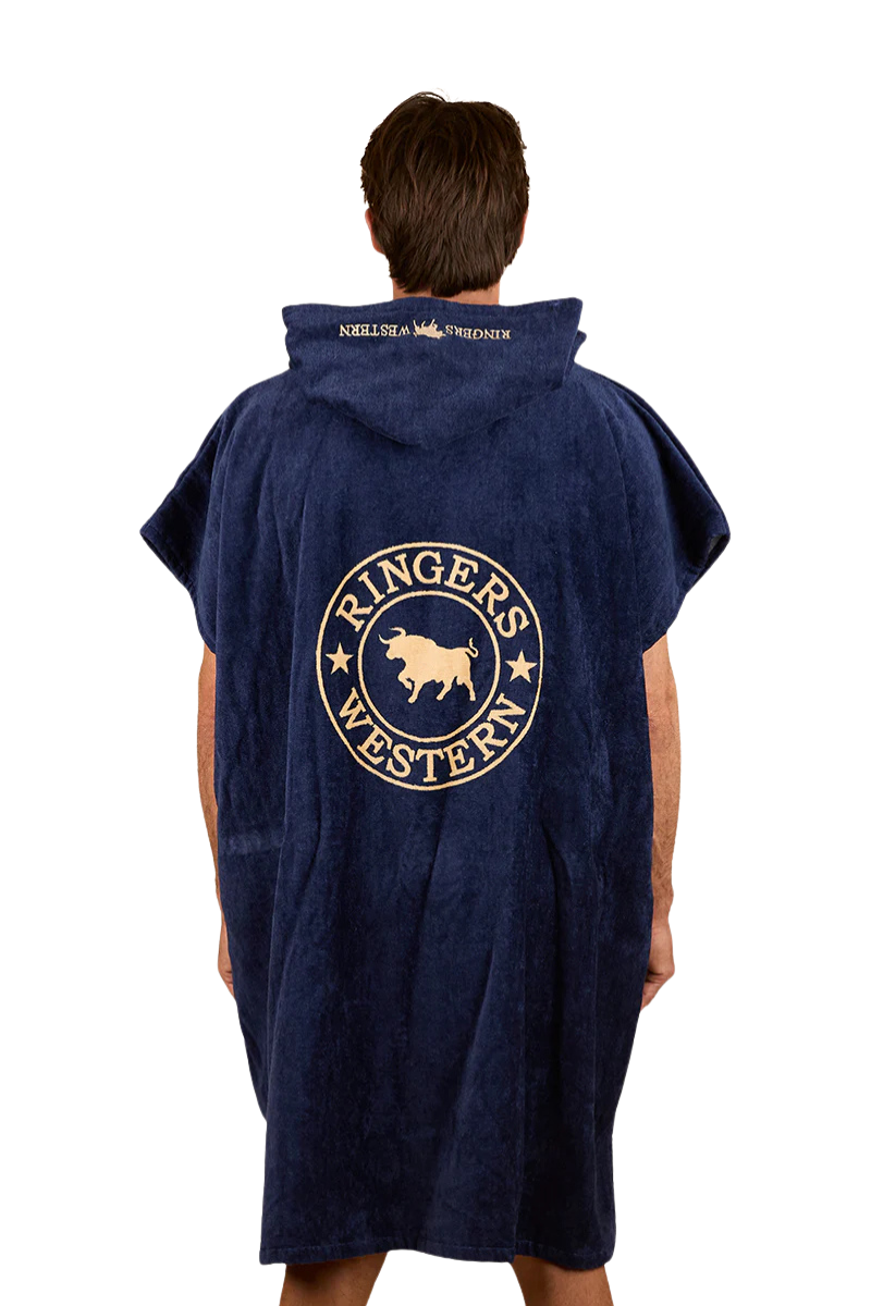 Ringers Western Adults Hooded Towel (425002RW) Navy
