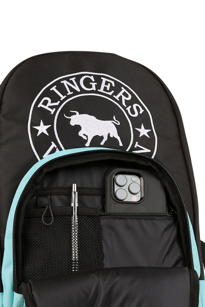 Ringers Western Holtze Backpack (721080RW) Black/Turquoise