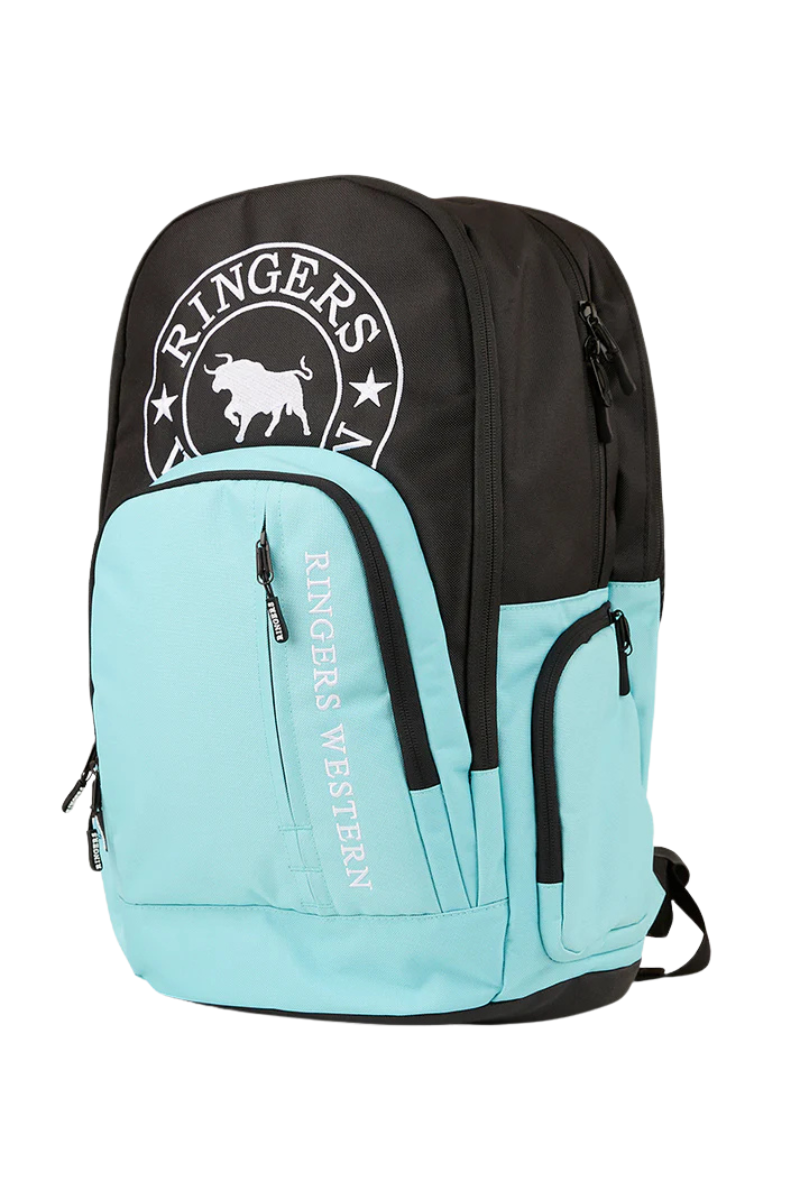 Ringers Western Holtze Backpack (721080RW) Black/Turquoise