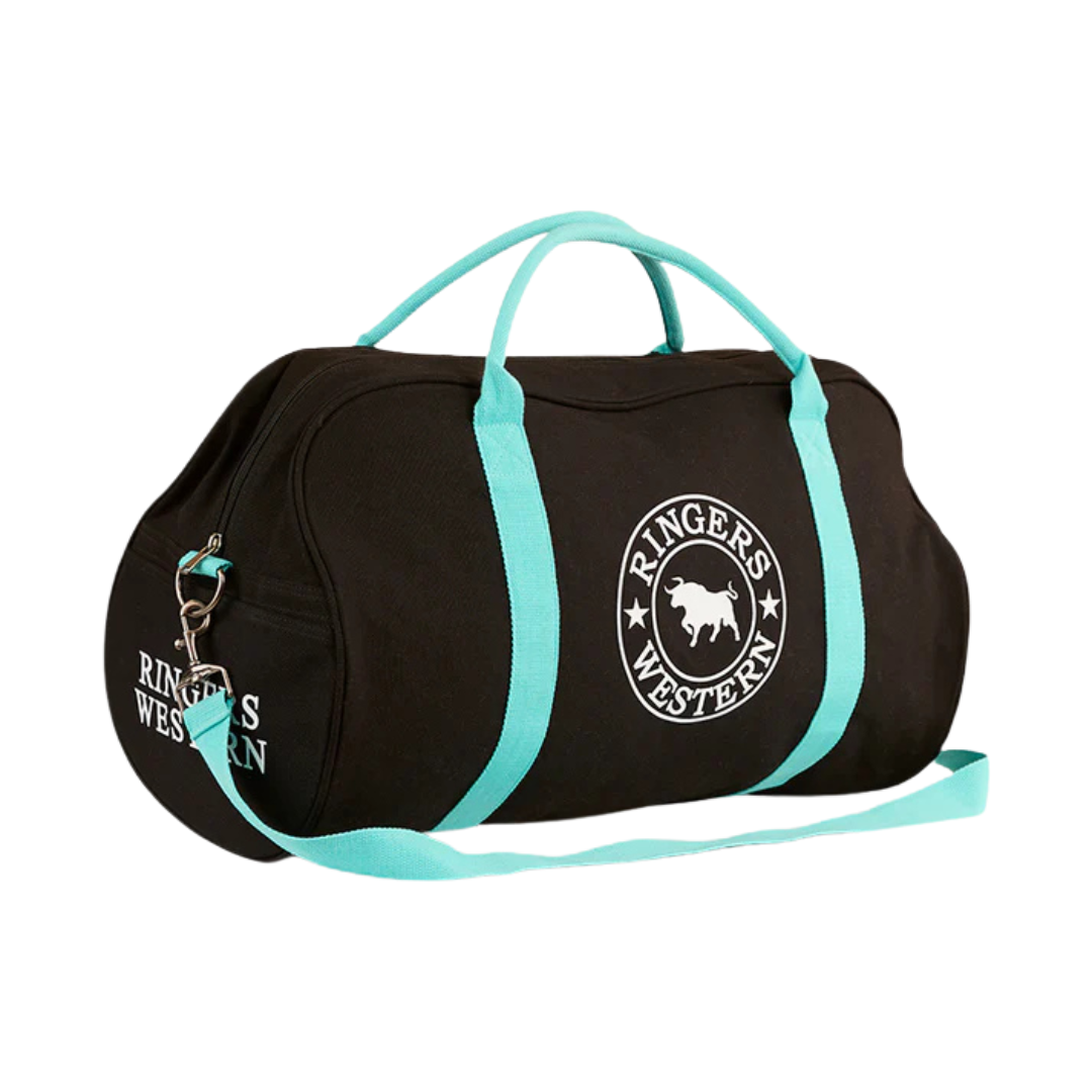 Ringers Western Gundagai Duffle Bag (419223004) Black/Turquoise