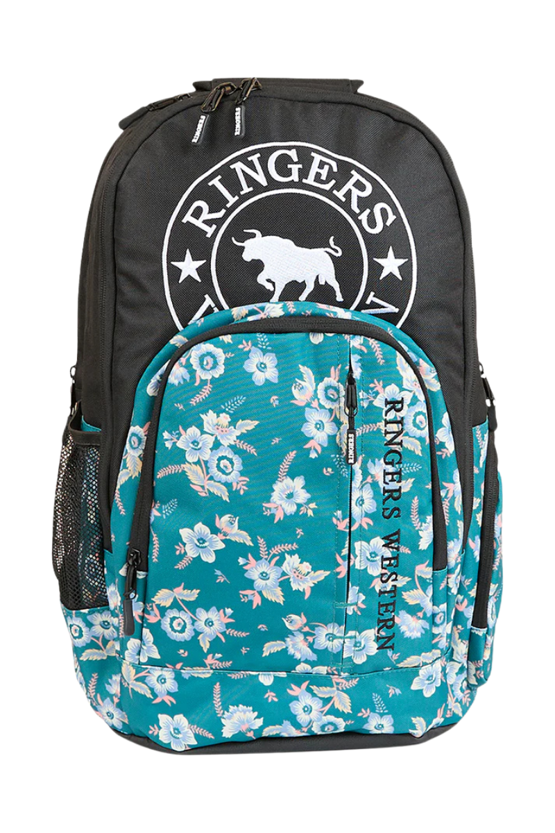 Ringers Western Holtze Backpack (721080RW) Black/Floral