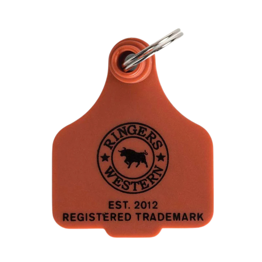 Ringers Western Cattle Tag (420124150) Burnt Orange