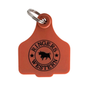 Ringers Western Cattle Tag (420124150) Burnt Orange