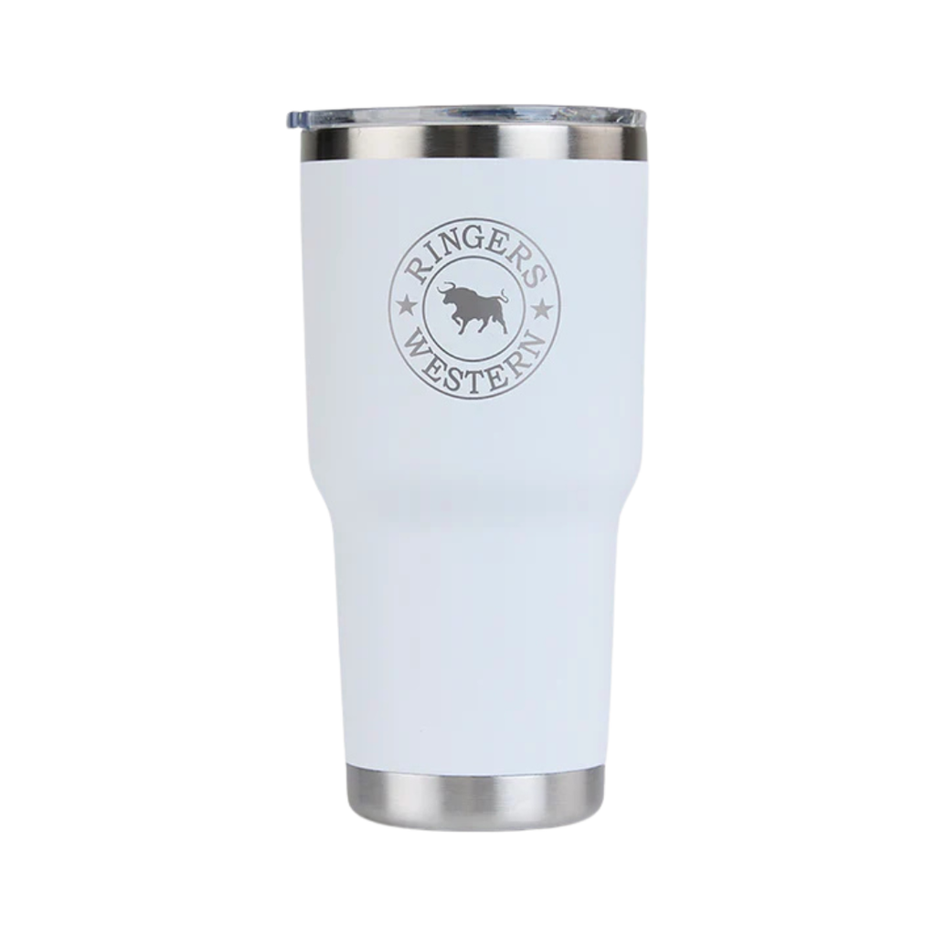 Ringers Western Yarra Powder Coated Insulated Tumbler (419237005) White