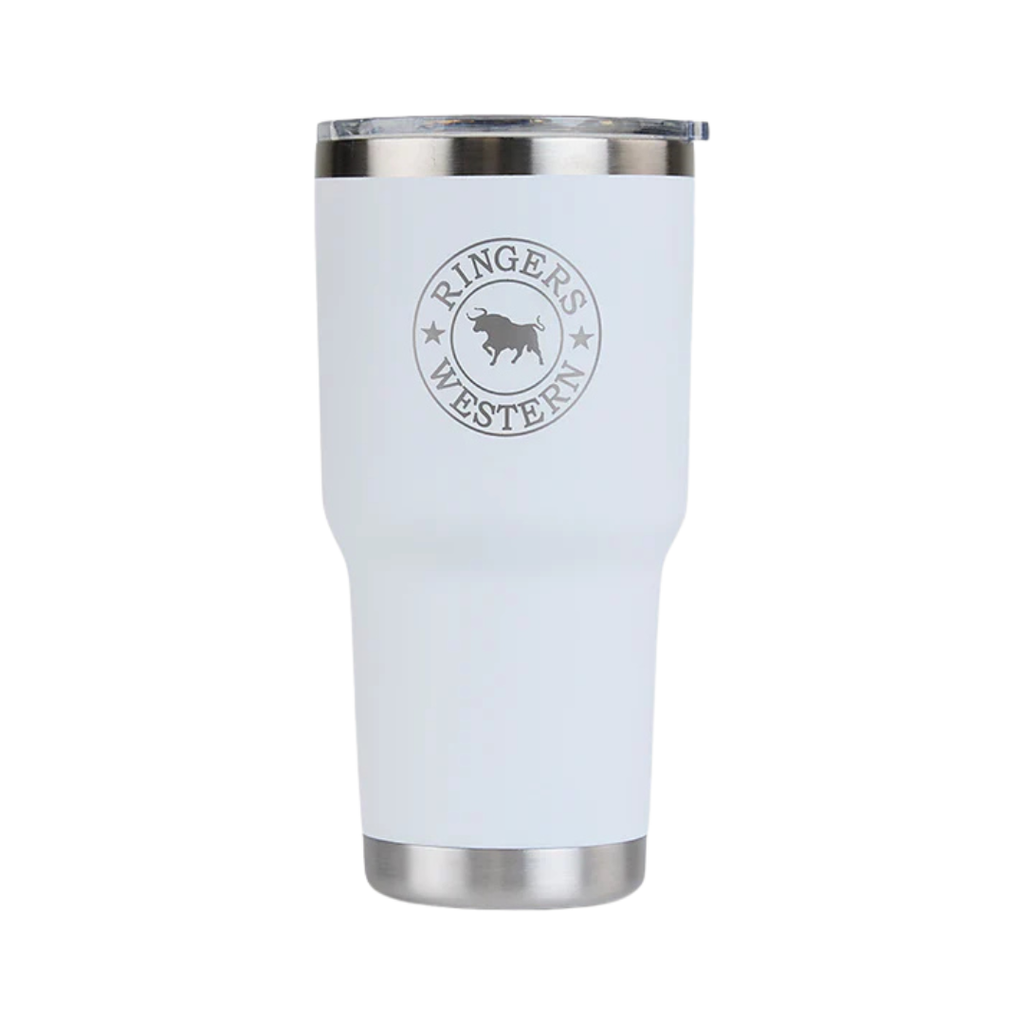 Ringers Western Yarra Powder Coated Insulated Tumbler (419237005) White