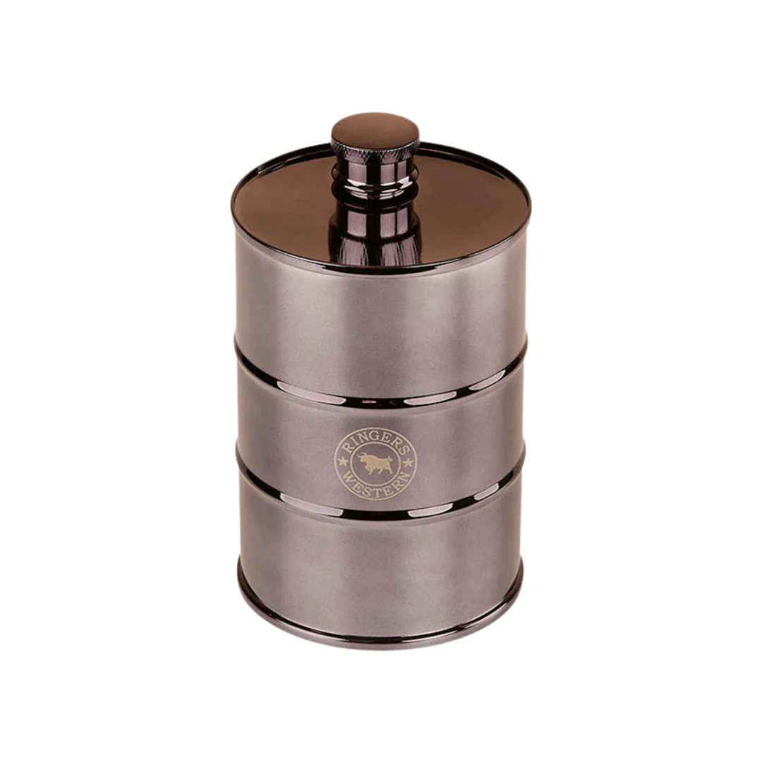 Ringers Western Barrel Flask (725021RW) Black