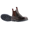 Redback Mens Bobcat Elastic Sided Boots (UBOK) Claret