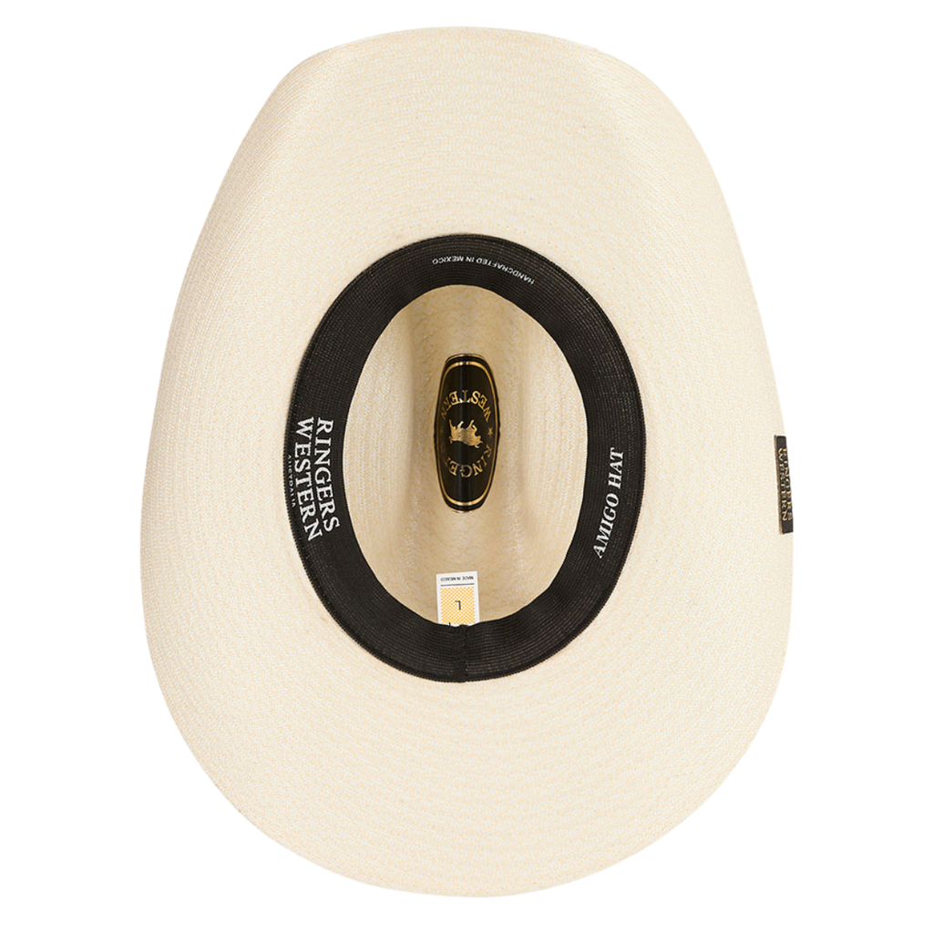 Ringers Western Amigo Classic Hat (625079RW) Natural Inner