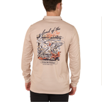 Ringers Western  Big One L/S Fishing Jersey  (625045RW)  Dark Sand