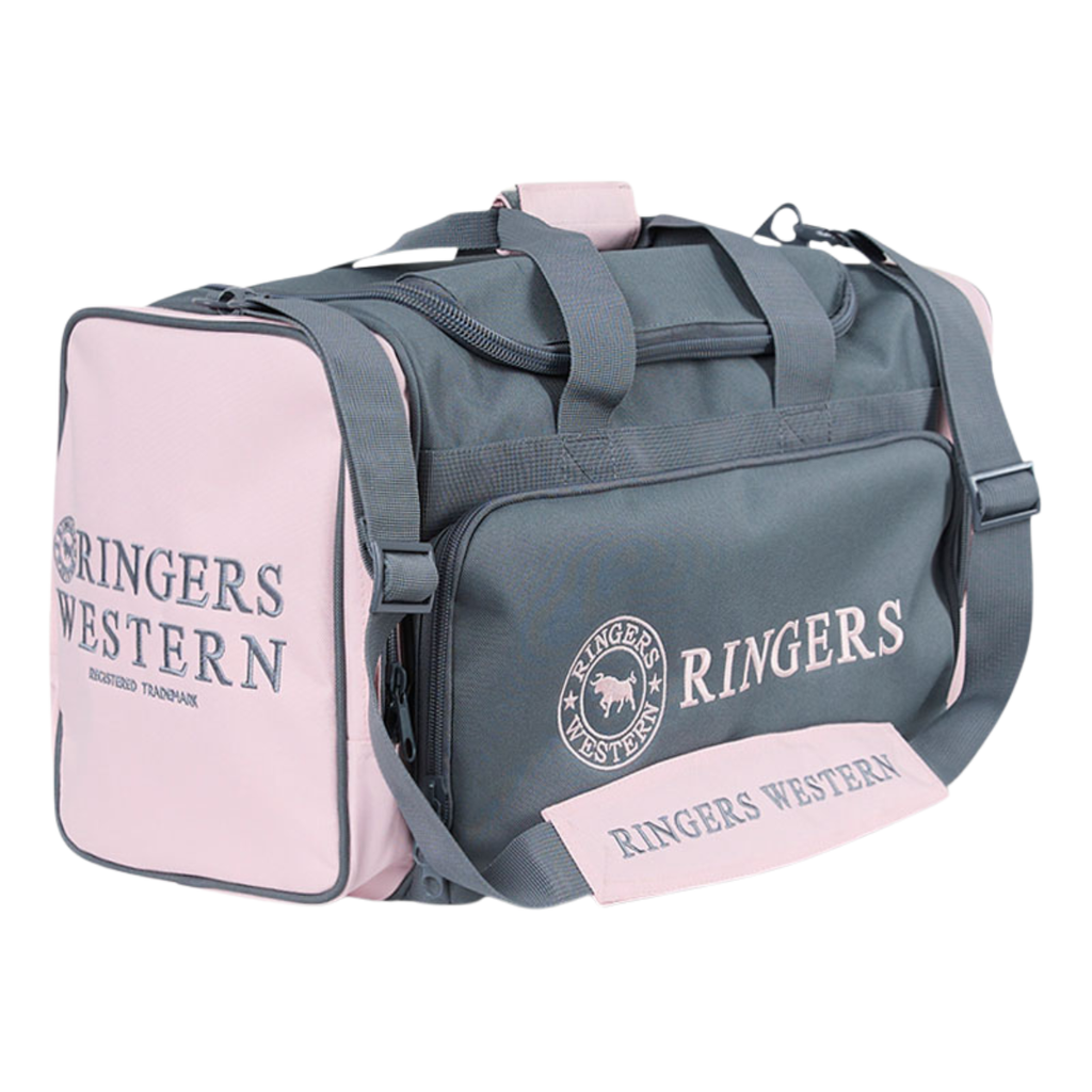 Ringers Western Rider Go Sports Bag (625130RW) Charcoal/Pastel Pink