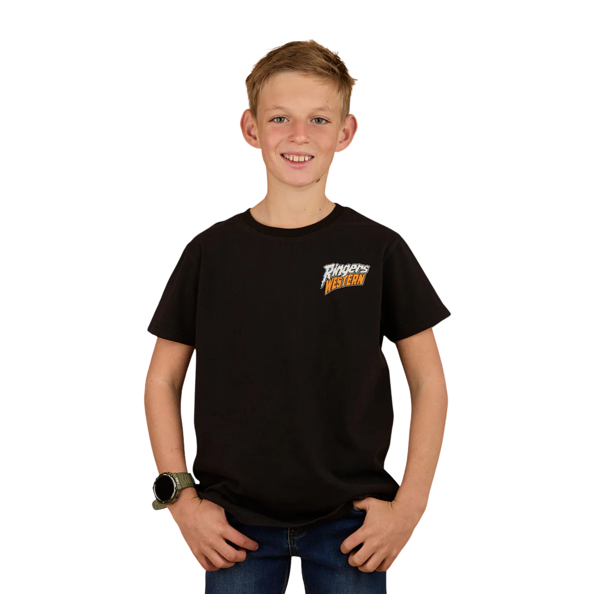Ringers Western Boys Rip It Classic Fit S/S Tee (325010RW) Black