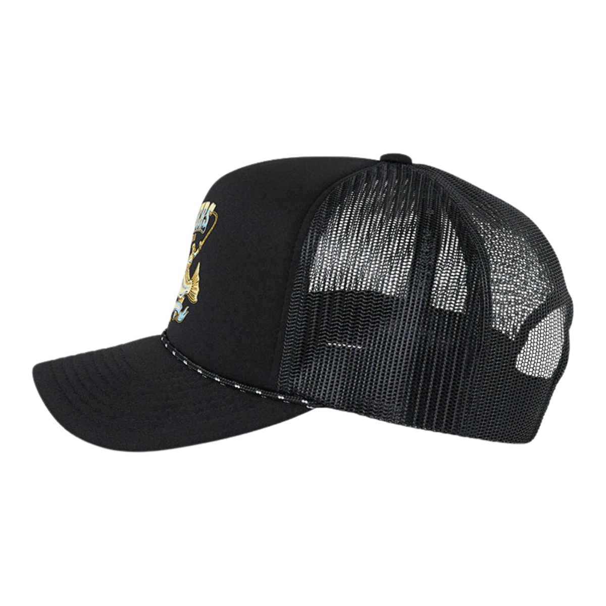 Ringers Western Bucking Barra Foam Cap (425061RW) Black