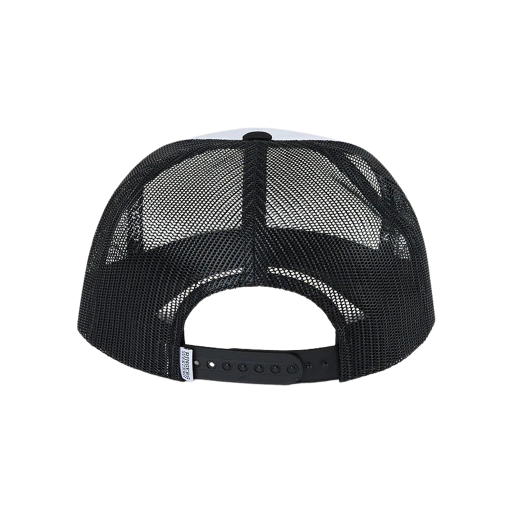 Ringers Western Bucking Barra Foam Cap (425061RW) White/Black