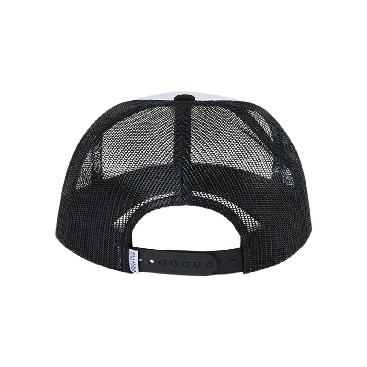 Ringers Western Bucking Barra Foam Cap (425061RW) White/Black