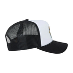 Ringers Western Bucking Barra Foam Cap (425061RW) White/Black
